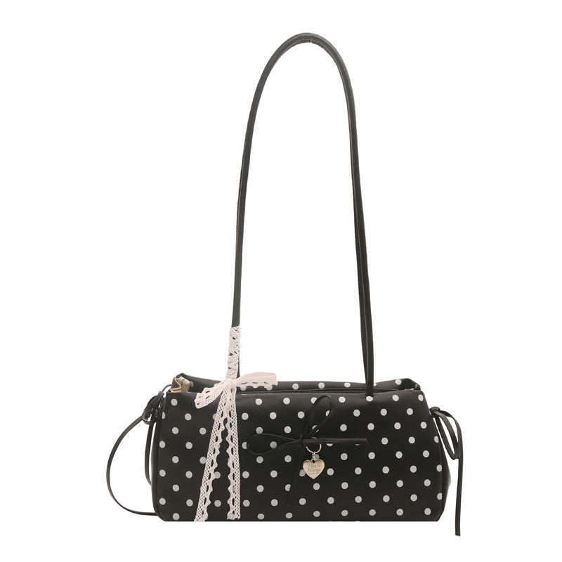 WoCharming Polka Dot Bow Detail Handbag Stornfield
