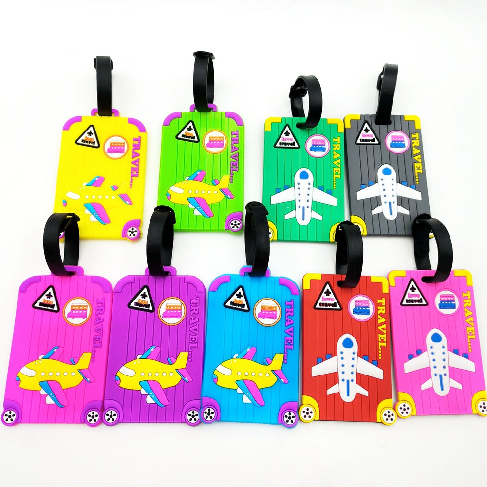 Creative Airplane-Themed Luggage Tag Stornfield