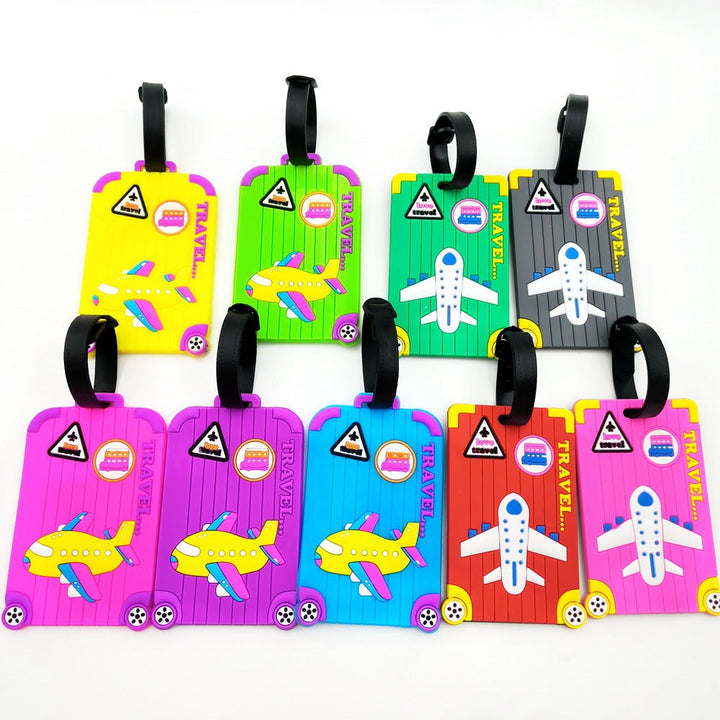 Creative Airplane-Themed Luggage Tag Stornfield