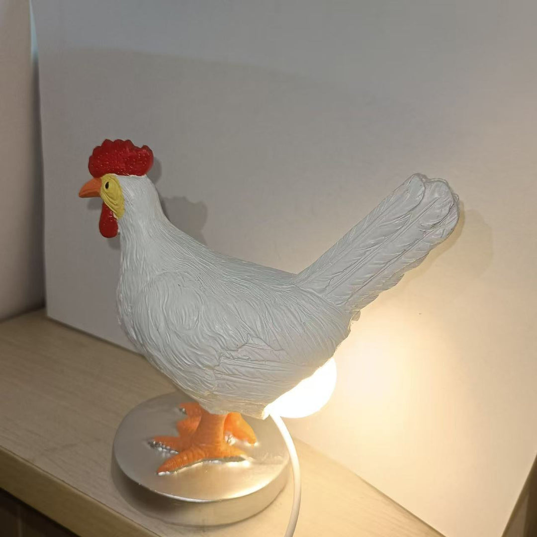 Table lamp in chicken shape Stornfield