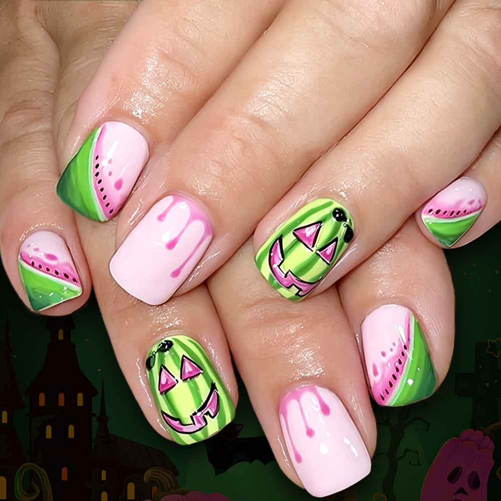 Halloween-Themed Nail Design Set Stornfield