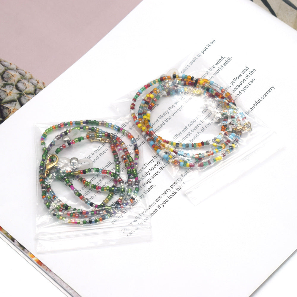 Colorful Multi-Textured Eyewear Chain Stornfield
