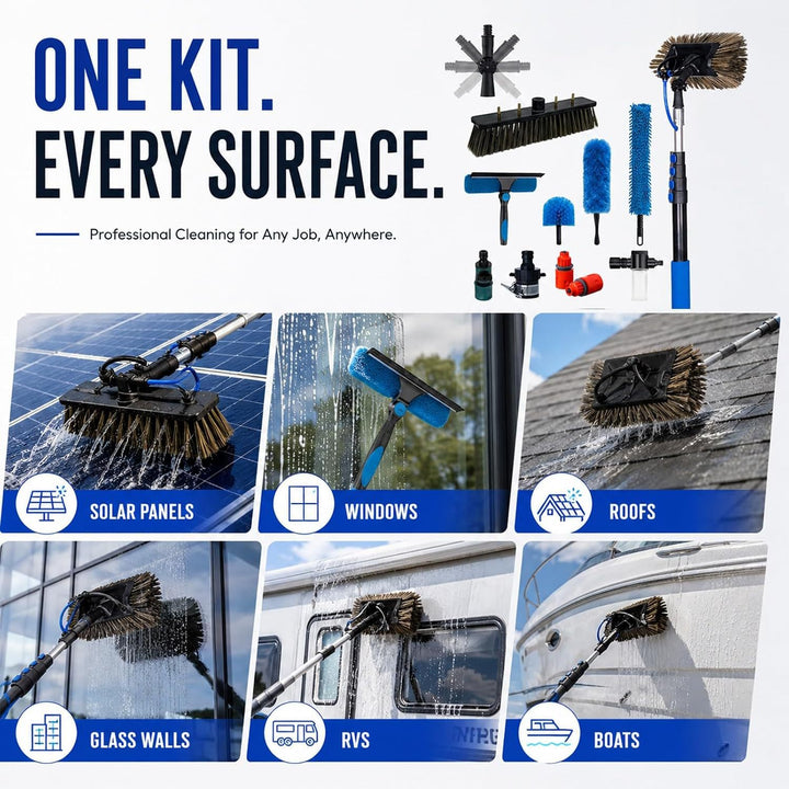 Multi-Functional High-Pressure Cleaning Tool Set Stornfield
