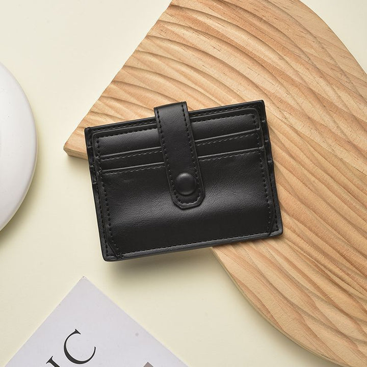 Minimalist Leather Card Holder Stornfield