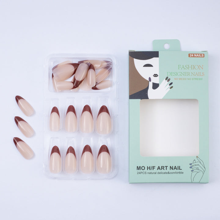 Artificial nails with elegant French tips design Stornfield
