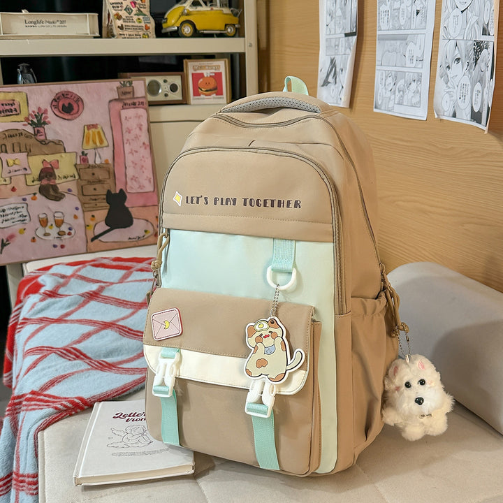 Backpack with Playful Design and Innovative Compartments Stornfield