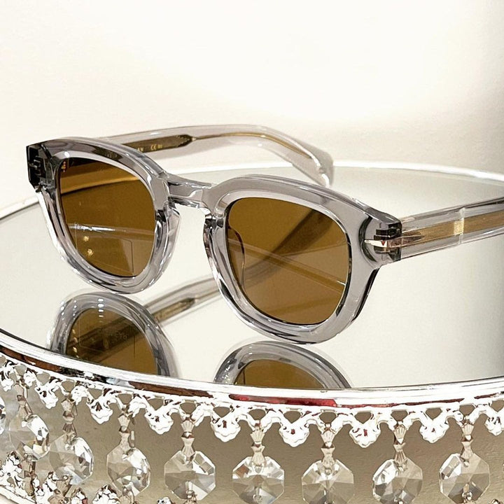 Women's sunglasses with modern, multifaceted design and polarized lenses Stornfield