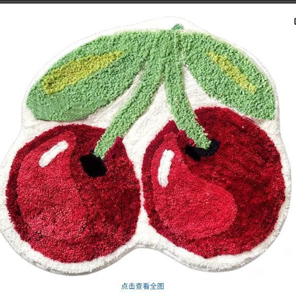 Playful Lemon-shaped Rug