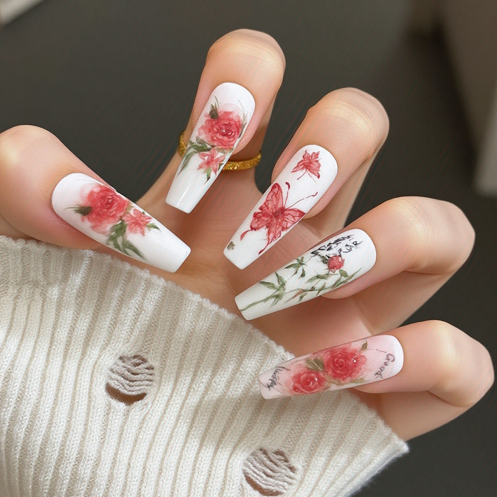 Artful Nail Extensions with Elegant Tips Stornfield