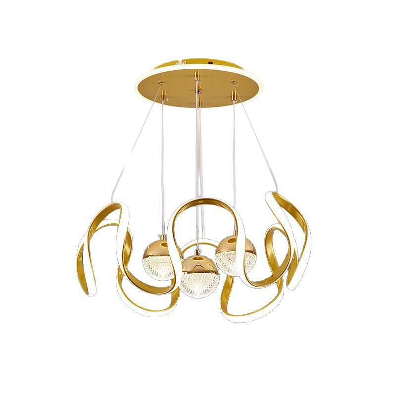 Artistic LED Cluster Chandelier