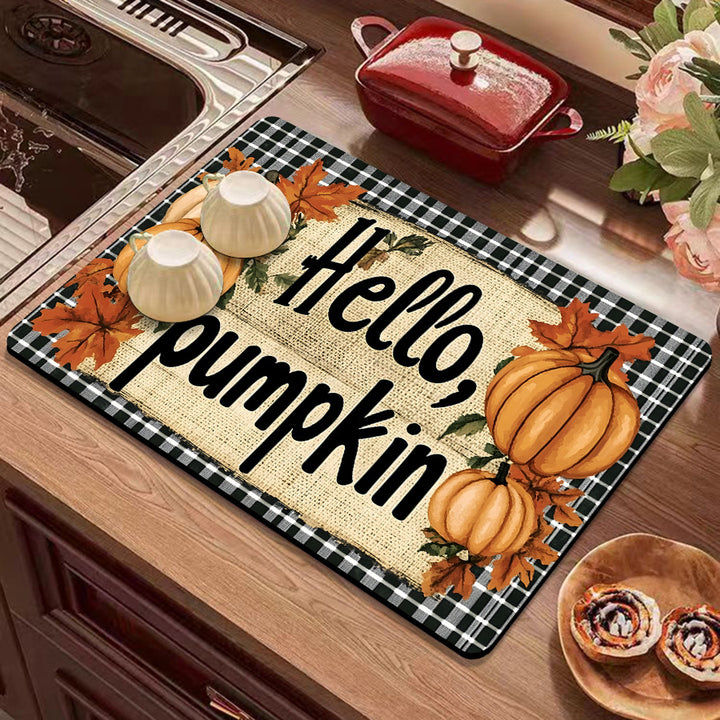 Holiday-Themed Kitchen Mat