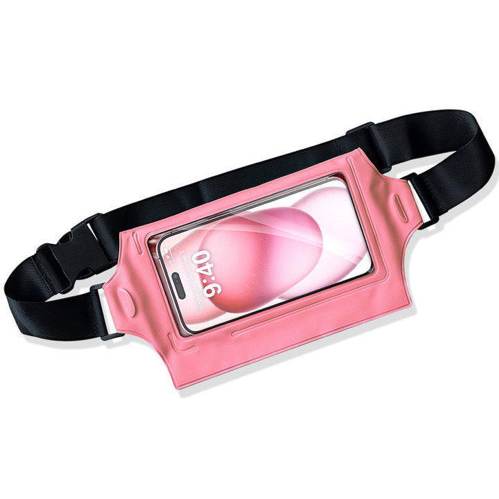 Waist bag with transparent phone pouch Stornfield