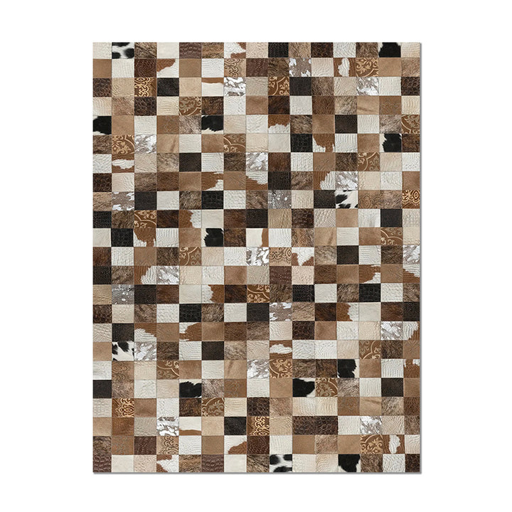 Rustic Patchwork Area Rug Stornfield