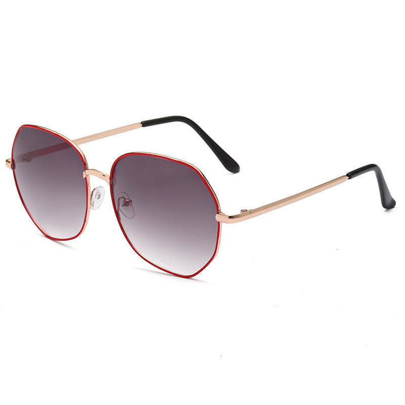 Ladies fashionable sunglasses with octagonal shape and polarized lenses Stornfield