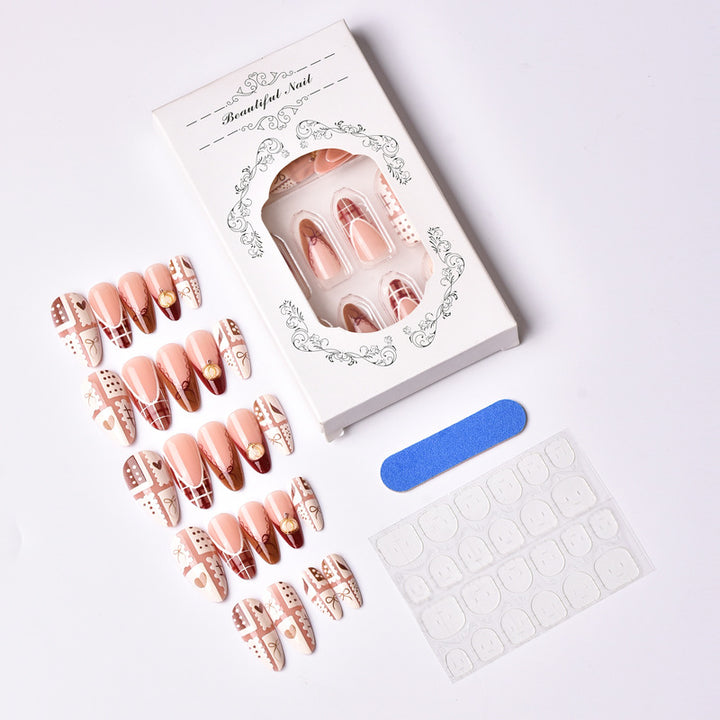 Elegant Seasonal Press-On Nail Art Set
