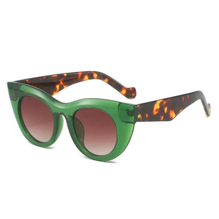 Ladies Cat-Eye Sunglasses with Wide Frame and UV Protection Stornfield