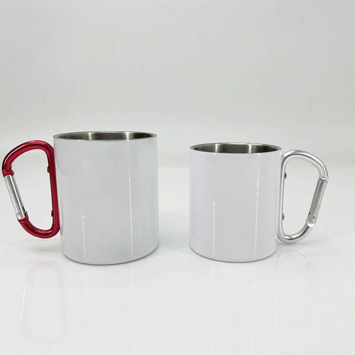 Women High-Quality Stainless Steel Drinking Cup with Carabiner Handle Stornfield