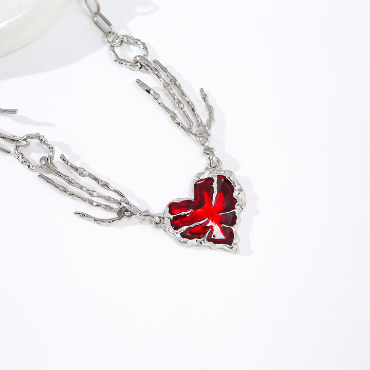 Artistic Heart Pendant Necklace Stornfield