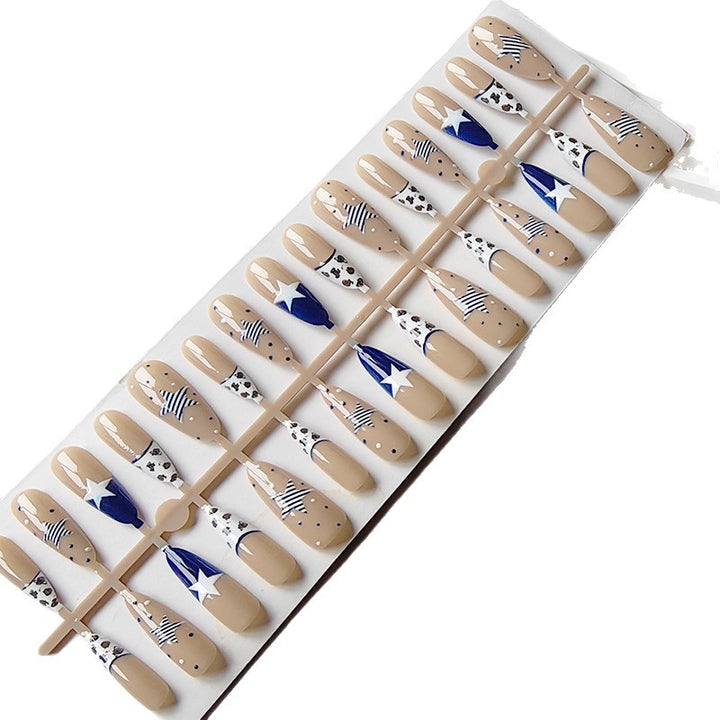 Artificial nails in creative star design Stornfield