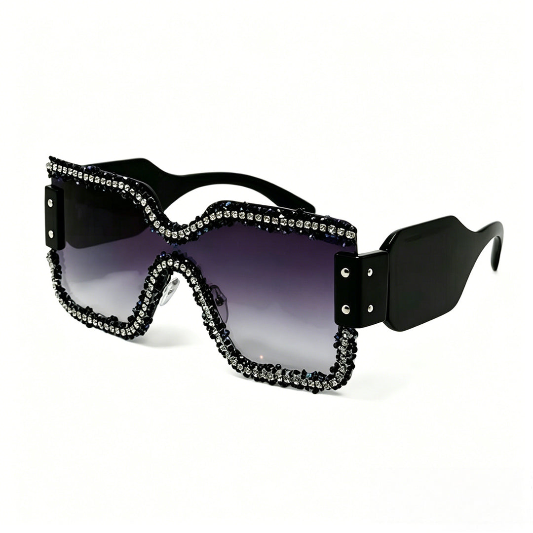 Women's fashionable safety glasses with unique crystal frame Stornfield