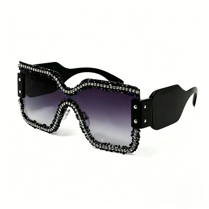 Women's fashionable safety glasses with unique crystal frame Stornfield