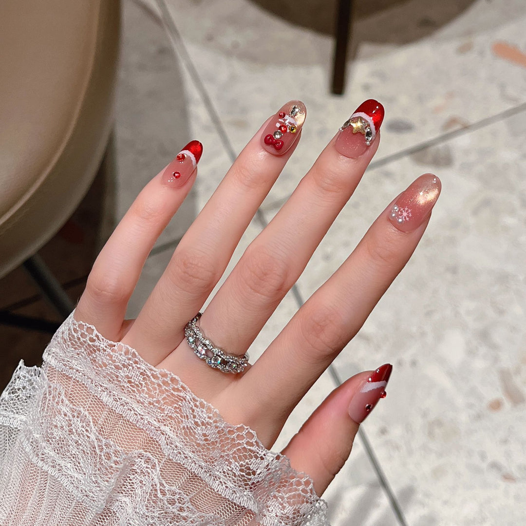 Themed Decorative Press-On Nail Art Stornfield