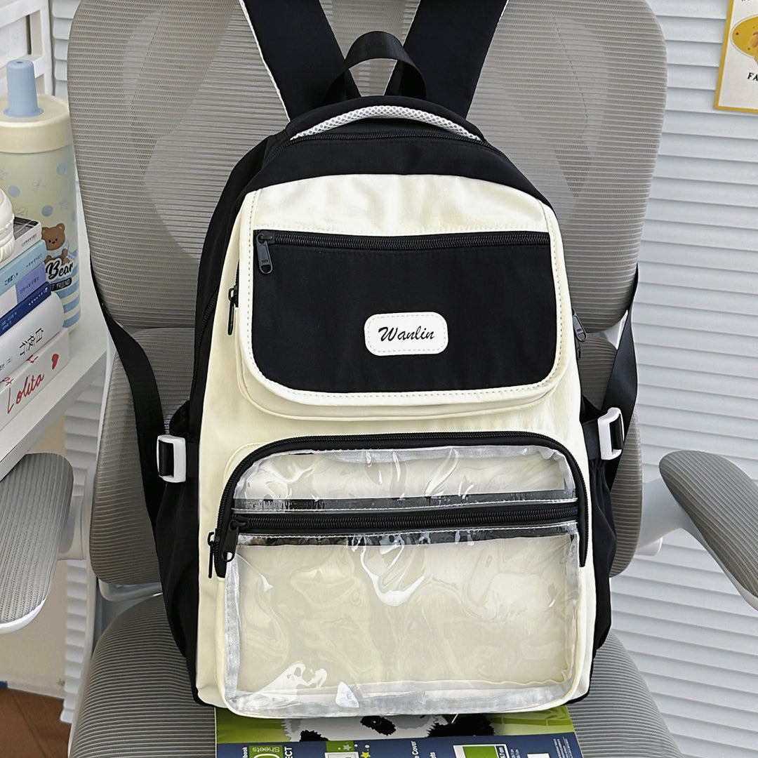 Multi-Pocket Transparent Backpack Stornfield