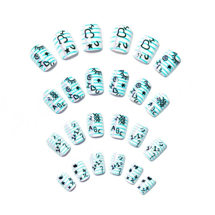 Creative Nail Art in School Theme Stornfield