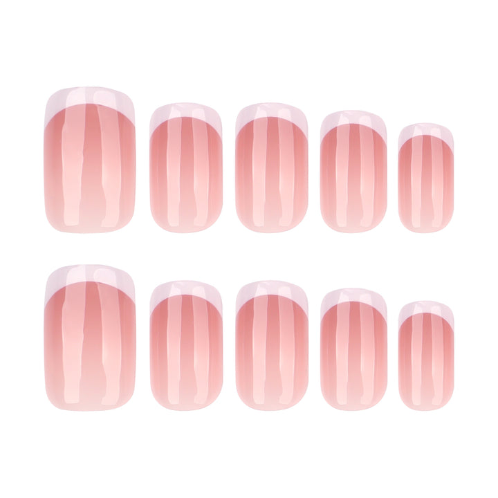 Elegant French Manicure Nail Art Stornfield
