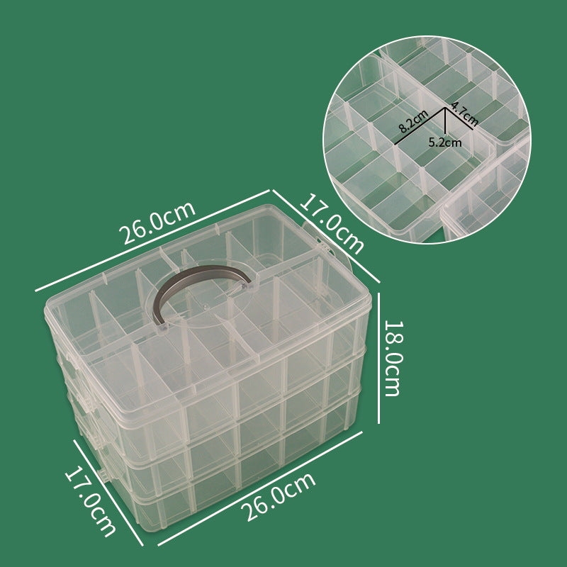 Multi-Section Craft Storage Box Stornfield