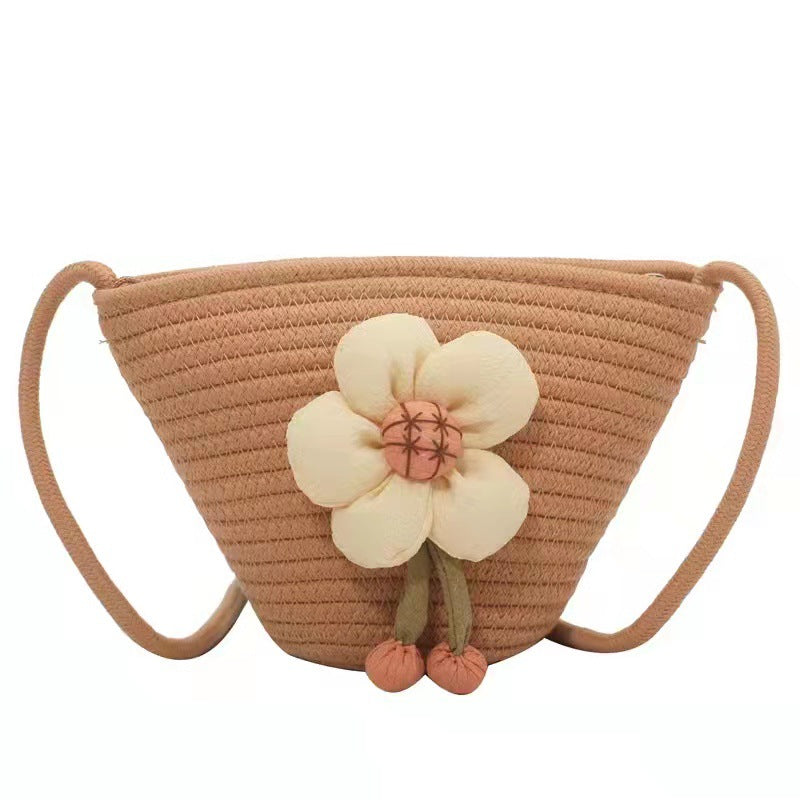 Flower-embellished shoulder bag Stornfield
