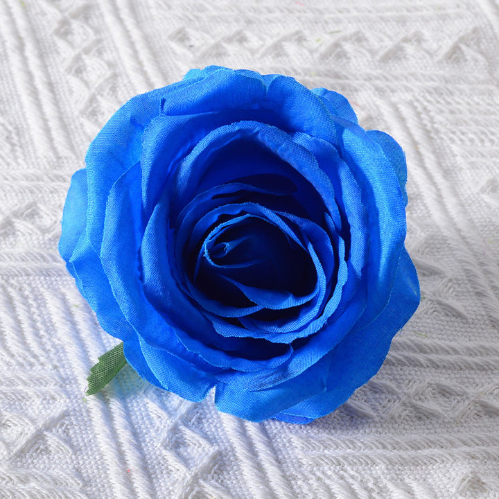 Vibrant Silk Rose Flower Accessory