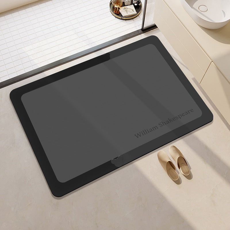 Stylish Geometric Pattern Bathroom Mat Stornfield