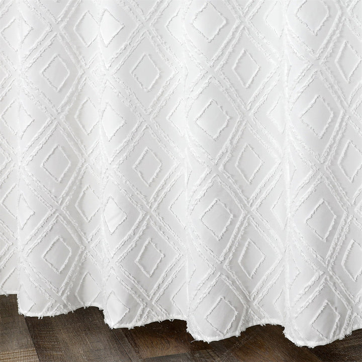 Textured Pattern Window Curtains Stornfield