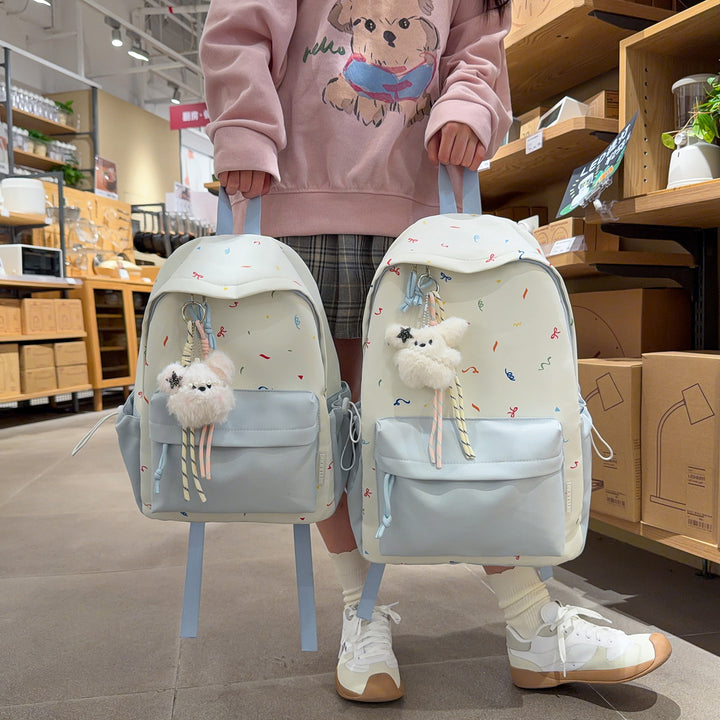 Playful Patterned Backpack Stornfield