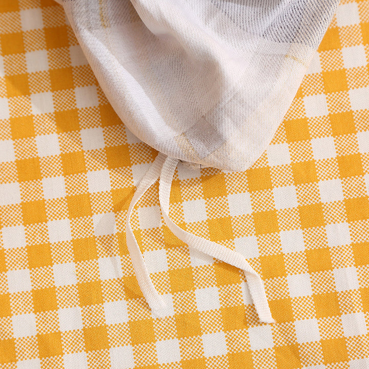 Checked Pattern Bedding Set