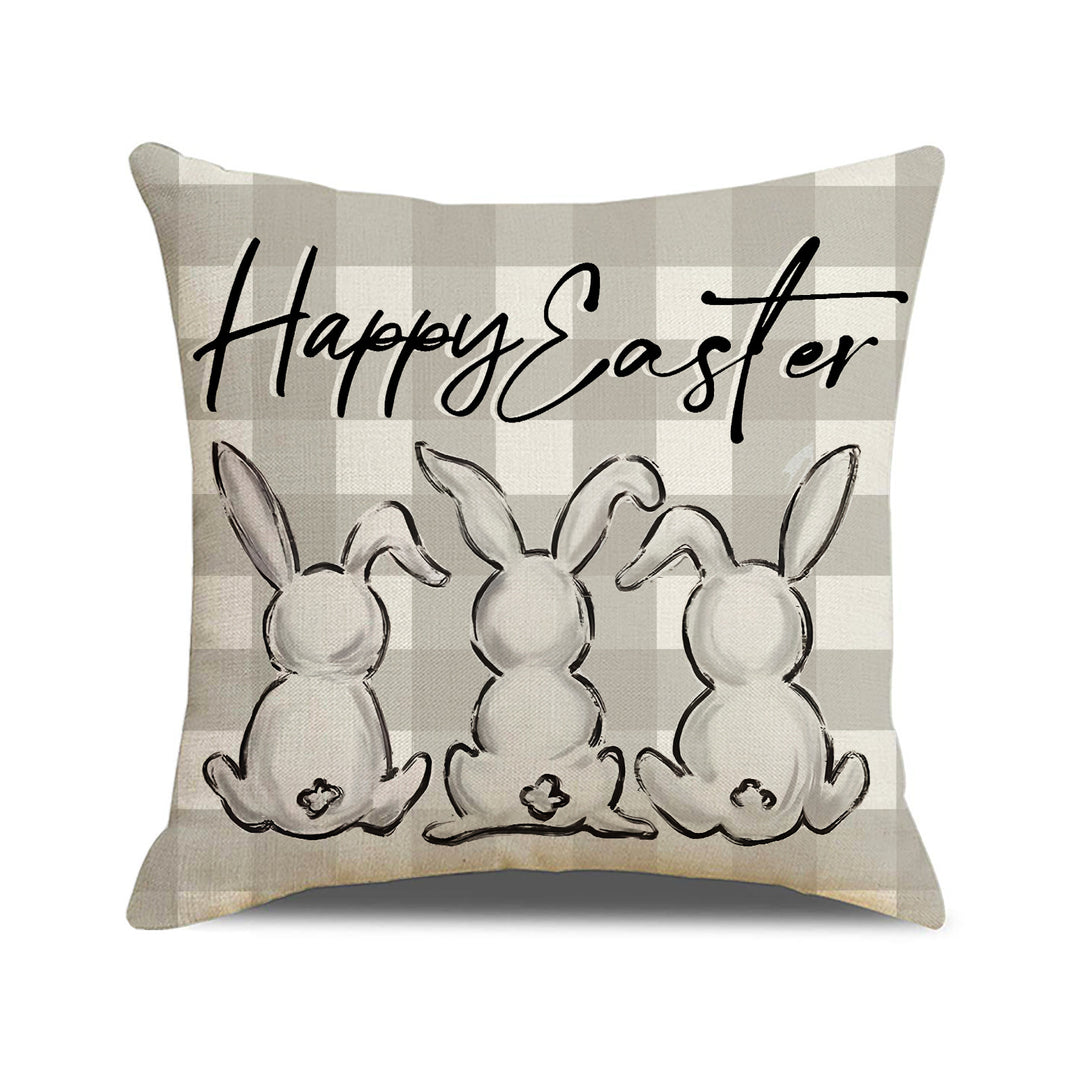 Decorative Floral Wreath Throw Pillow