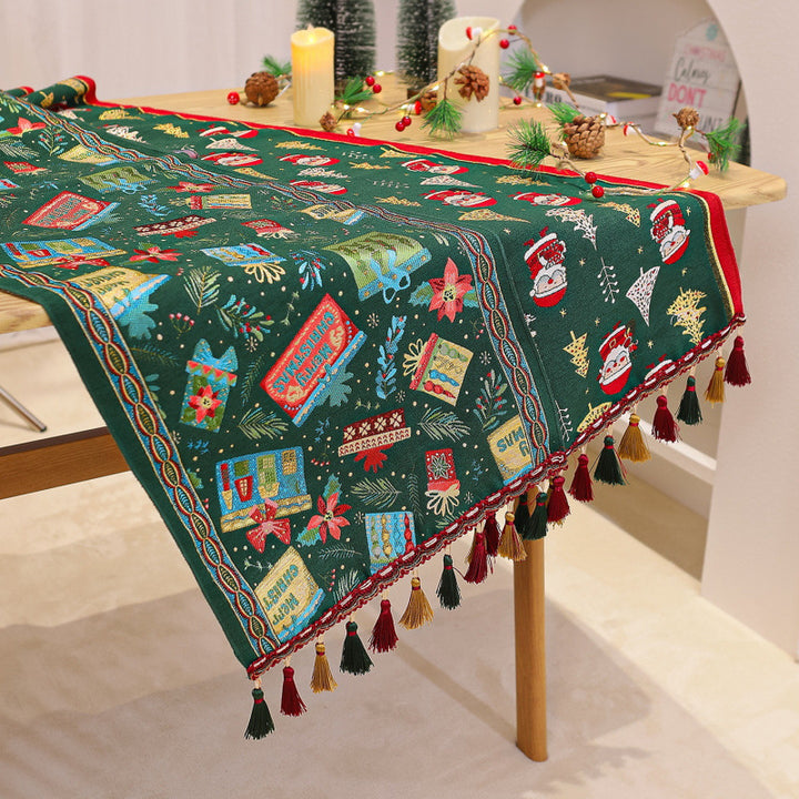 Festive table runner Stornfield