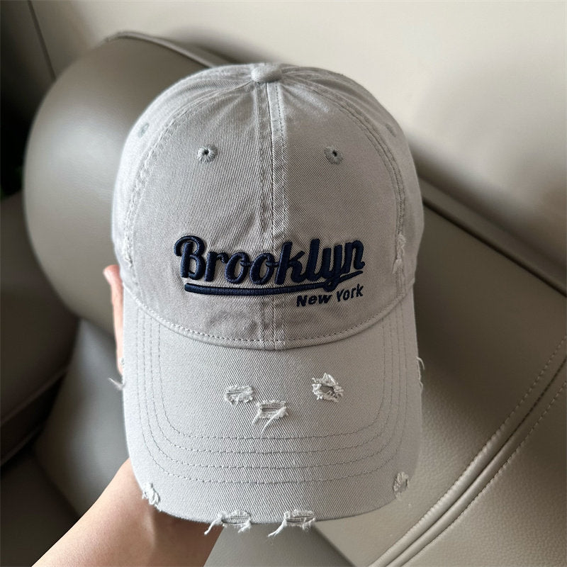 Men's Distressed Brooklyn Baseball Cap Stornfield