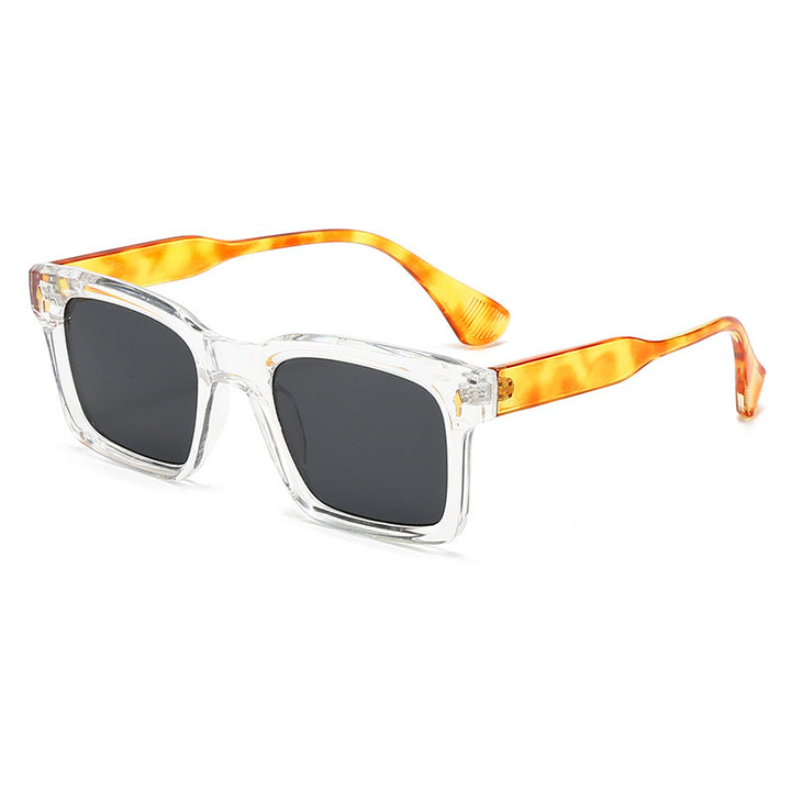 Ladies Rectangular Sunglasses in Elegant Tortoiseshell Design Stornfield