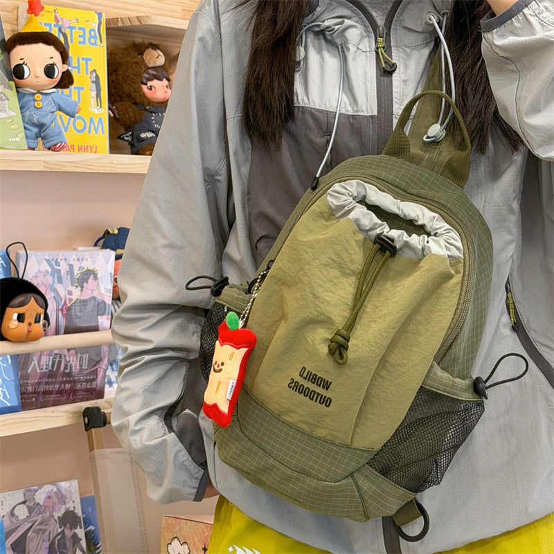 Compact Drawstring Closure Backpack Stornfield