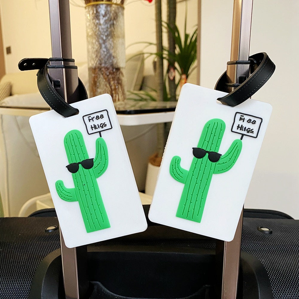 Fun Cactus-Themed Luggage Tag Stornfield