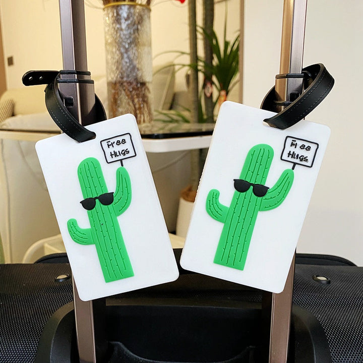 Fun Cactus-Themed Luggage Tag Stornfield