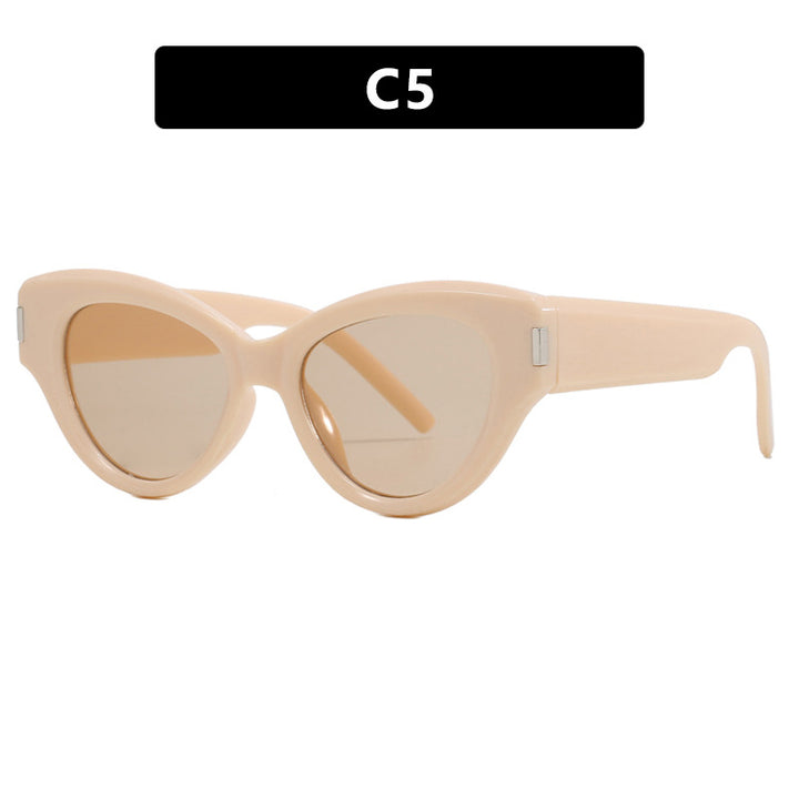 Ladies stylish Cat-Eye sunglasses with transparent frame Stornfield