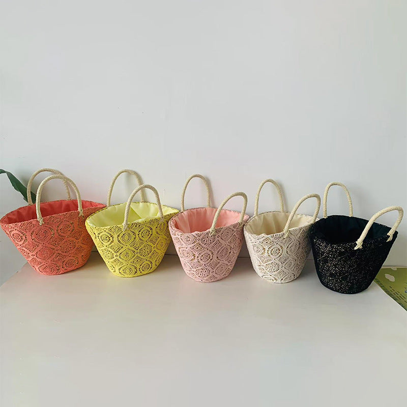 Basket bag with elegant, woven design Stornfield