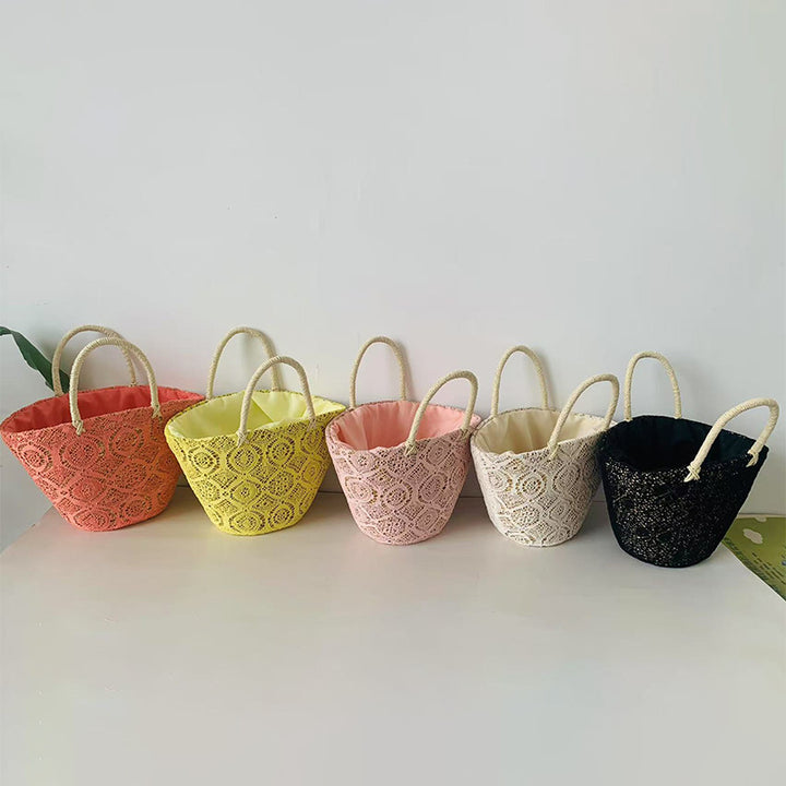 Basket bag with elegant, woven design Stornfield