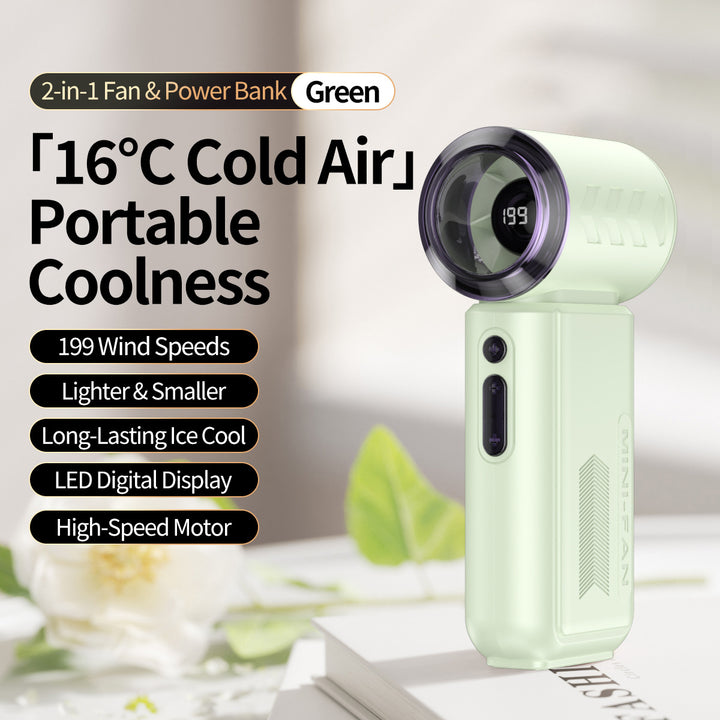 Portable Cooling Fan for Women with Power Bank Stornfield