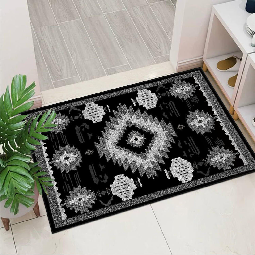 Geometric Patterned Decorative Area Rug