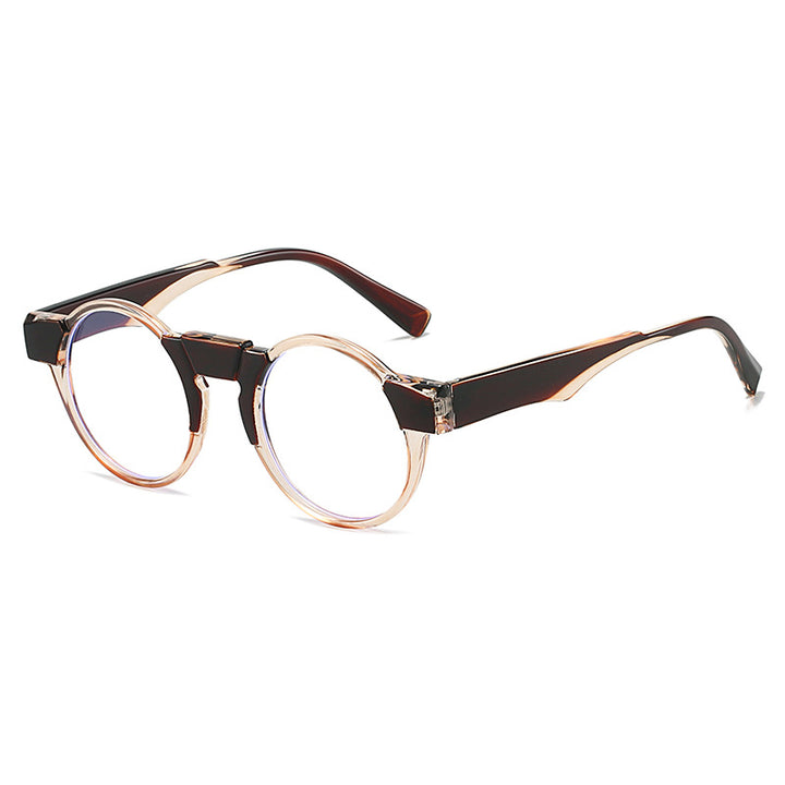 Women's fashionable reading glasses with innovative round frame design Stornfield