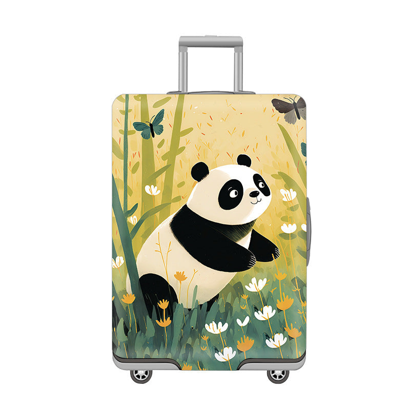 Women’s Hard Shell Suitcase with Cheerful Cat Design Stornfield